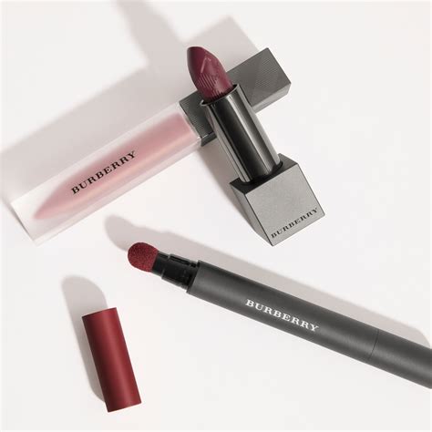 burberry lip crush swatch|Burberry ox blood lip velvet.